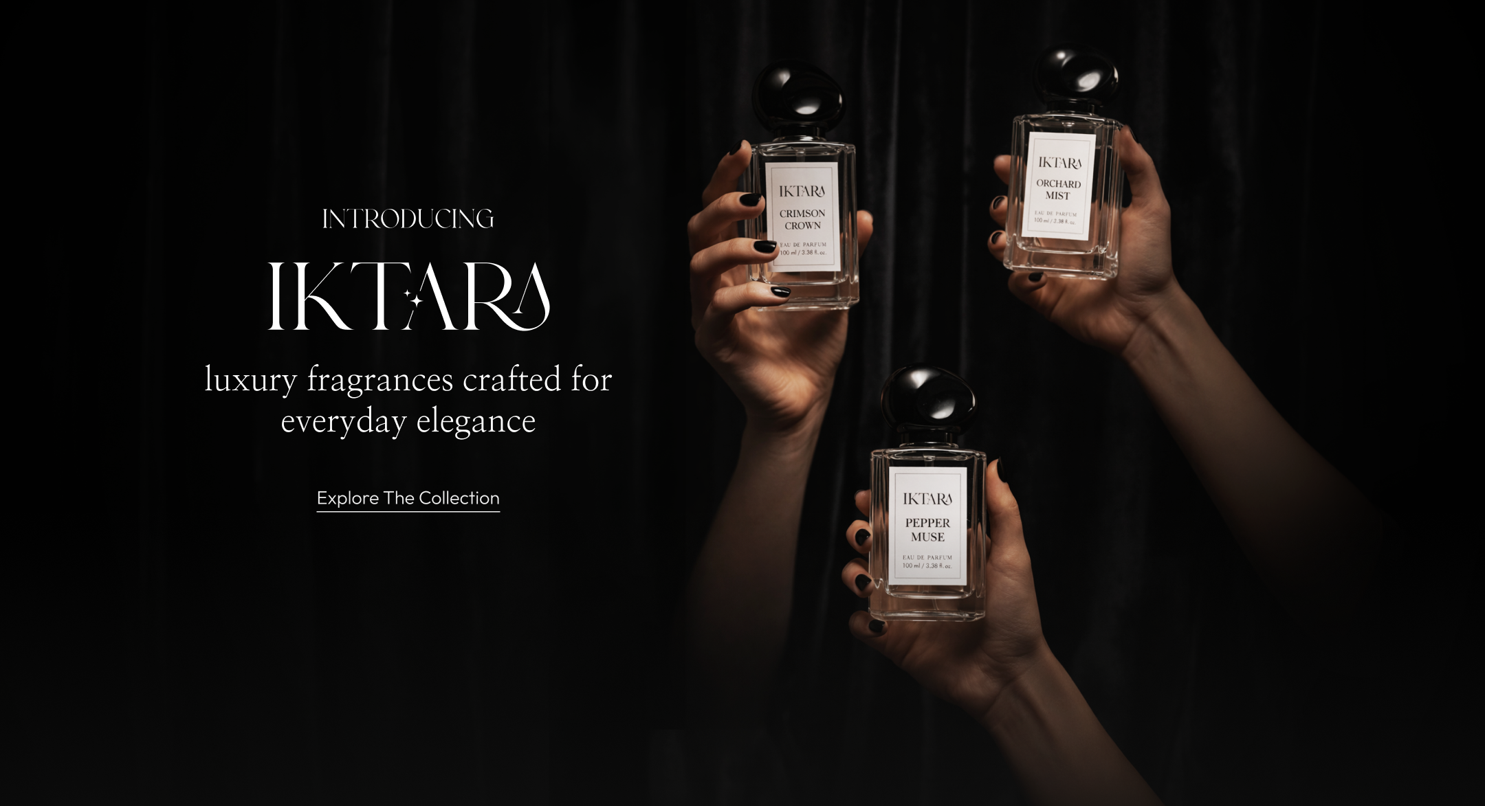 Iktara luxury fragrance collection